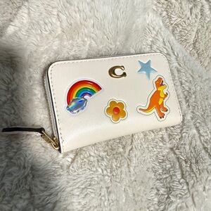 Coach Sticker Essential Card Holder Wallet